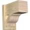 Ekena Millwork Funston Block Rough Sawn Outlooker, Douglas Fir, 8"W x 14"D x 14"H OUT08X14X14FST05RDF - alternate 1